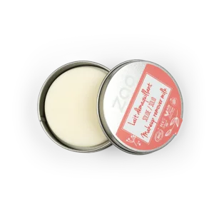 lait démaquillant solide bio boitier zao